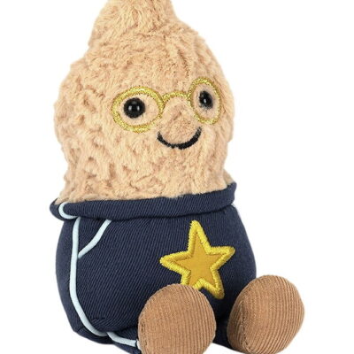 Jellycat Bamse - 15x7 cm - Amuseables Peanut Star Student Outfit