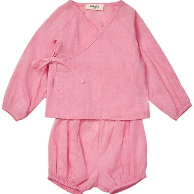 Lalaby Shortssæt - Wilma - Raspberry