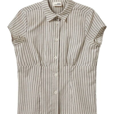 Sofie Schnoor Skjorte - LilyanSY - Brown Striped