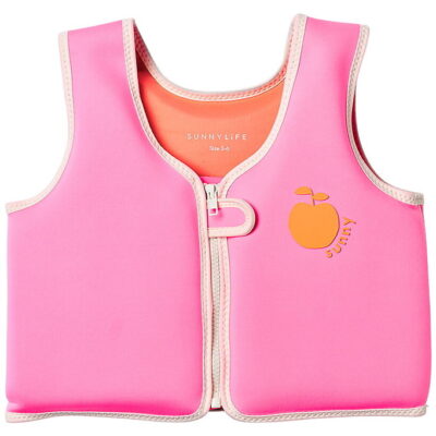SUNNYLiFE Svømmevest, Poppy the Peach, 3-6 år