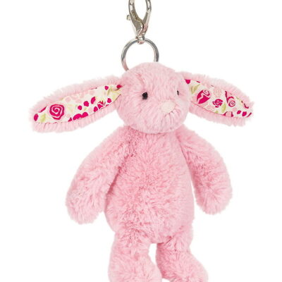 Jellycat Nøglering - 18x5 cm - Blushkin Blossom Bunny