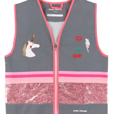 Jeune Premier Refleksvest - 6-9 år - Lady Gadget Pink