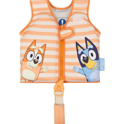 Swim Essentials Svømmevest - 15-19 kg - Orange Bluey