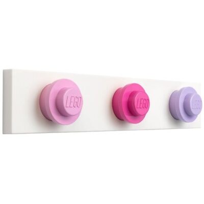 LEGO® Storage Knagerække - 33 cm - Lilla/Rosa