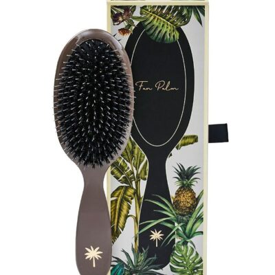 Fan Palm Hårbørste - Medium - Mink