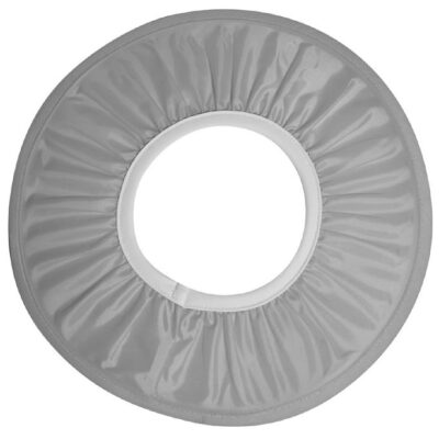 Shower cap med blød elastik - grå