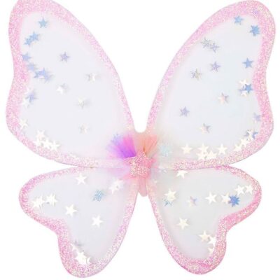 Great Pretenders Udklædning - Twinkling Star Wings - Glitter Pin