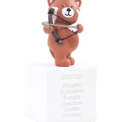 KIDS by FRIIS - Stjernetegn sparebøsse med tekst, Skytten - 15 cm x 10 cm