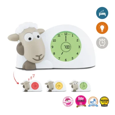 Lampe/Sleep Trainer Sam, Taupe