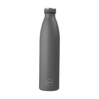Aya&ida, Drinking Bottle, Drikkeflaske Med Låg, 1000 Ml, Dark Grey