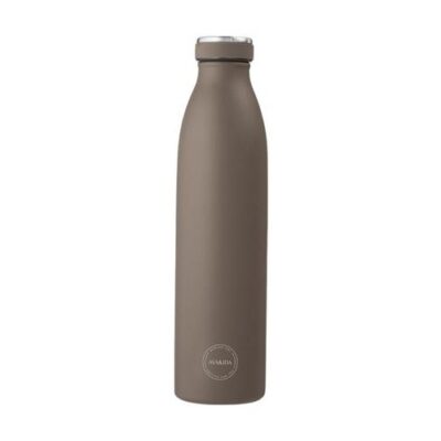 Aya&ida, Drinking Bottle, Drikkeflaske Med Låg, 1000 Ml, Driftwood