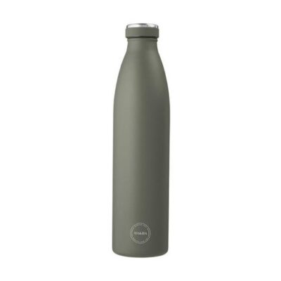 Aya&ida, Drinking Bottle, Drikkeflaske Med Låg, 1000 Ml, Tropical Green