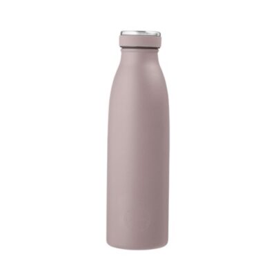 Aya&ida, Drinking Bottle, Drikkeflaske Med Låg, 500 Ml, Dusty Rose