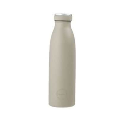 Aya&ida, Drinking Bottle, Drikkeflaske Med Låg, 500 Ml, Eucalyptus