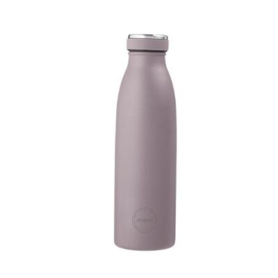 Aya&ida, Drinking Bottle, Drikkeflaske Med Låg, 500 Ml, Lavender