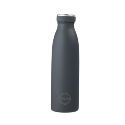Aya&ida, Drinking Bottle, Drikkeflaske Med Låg, 500 Ml, Navy Blue