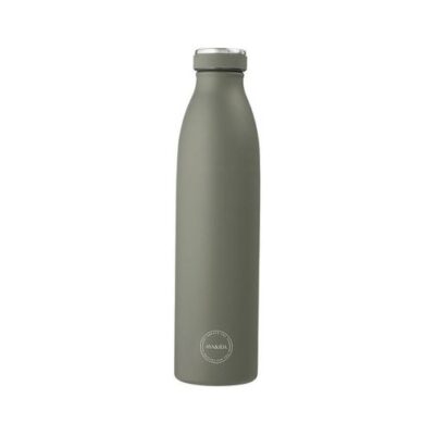 Aya&ida, Drinking Bottle, Drikkeflaske Med Låg, 750 Ml, Tropical Green