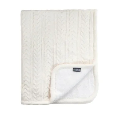 Vinter & Bloom Tæppe Cuddly, Ivory