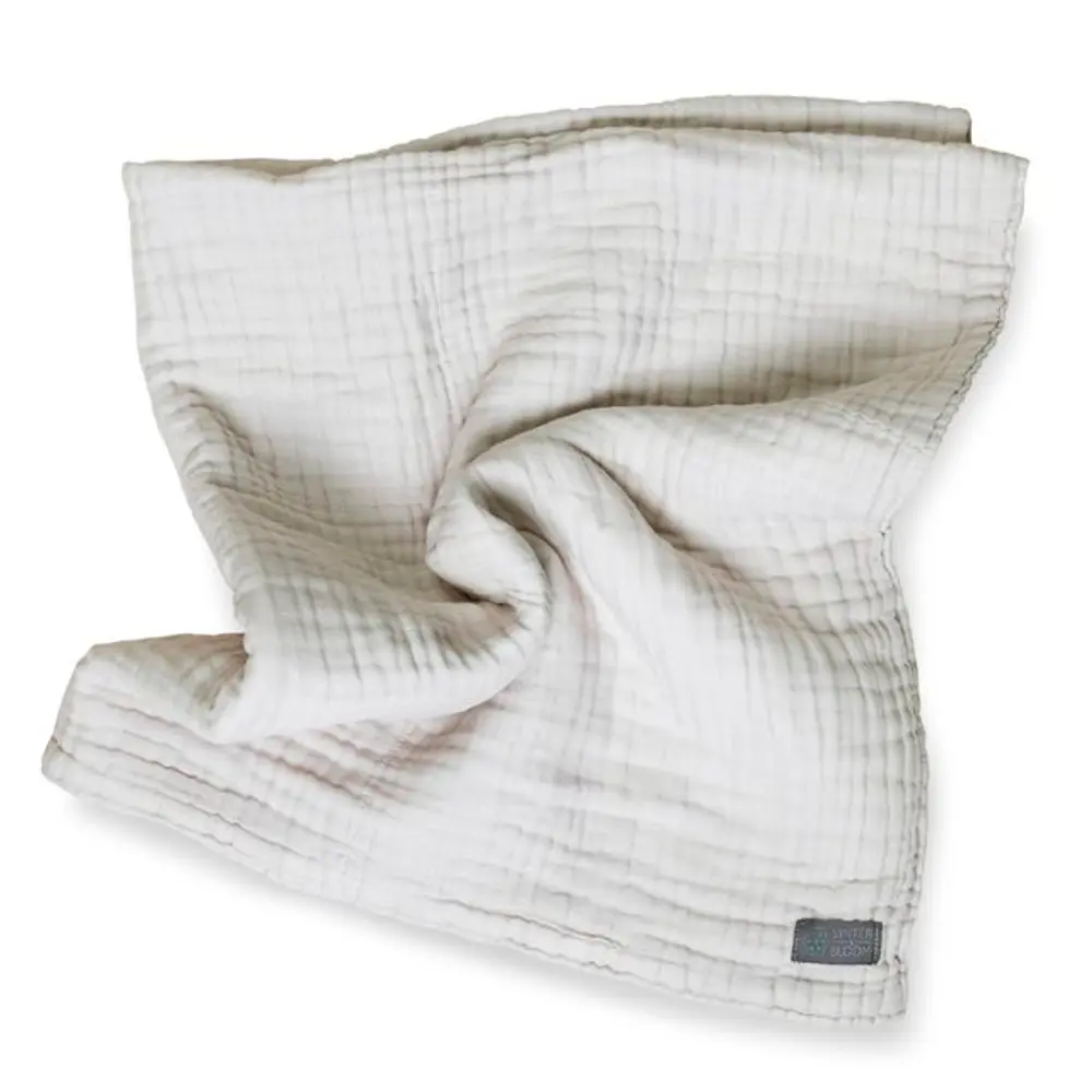 Vinter & Bloom Layered Stofble ØKO, Dove Grey