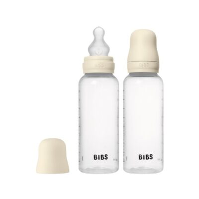 Bibs Bottle Sæt Med 2 Flasker - Komplet Sæt, 270 Ml, Silicone