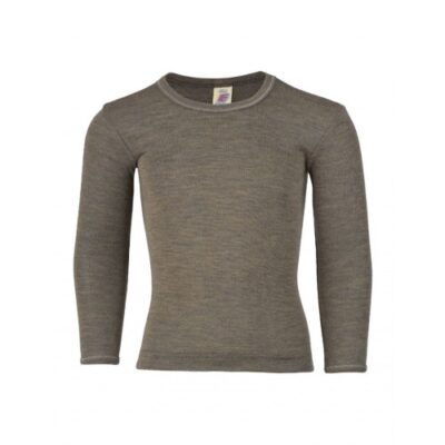 Bluse I Uld/silke 92 Walnut