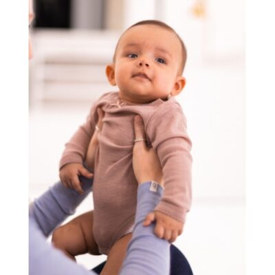 Body Med Knapper I 100% Merino Uld, Oeko-tex® 56 Soft Rose