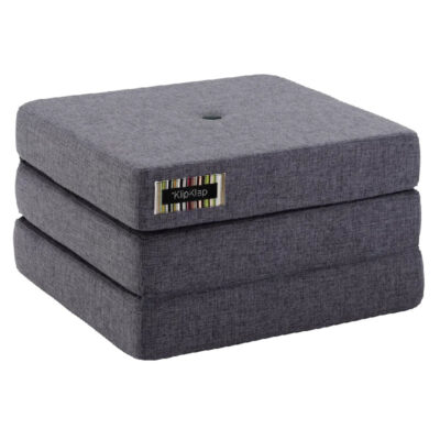by Klipklap 3 Fold Single - Blue Grey w. Grey