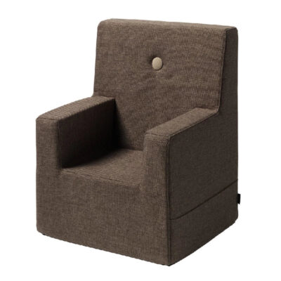 by KlipKlap Lænestol - Kids Chair XL - 63x49x42 cm - Beige w. Sa