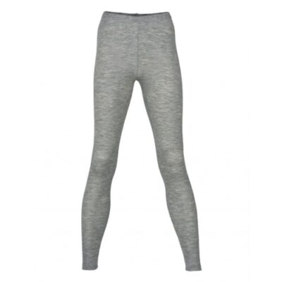 Dame Leggings I Merinould 46/48 Light Grey Melange