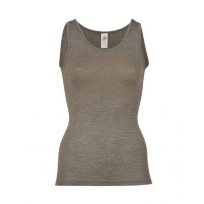 Dame Top I Merinould 46/48 Walnut