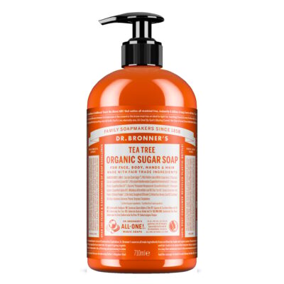 Dr. Bronner's - Organic Sugar Soap Tea Tree 710 ml
