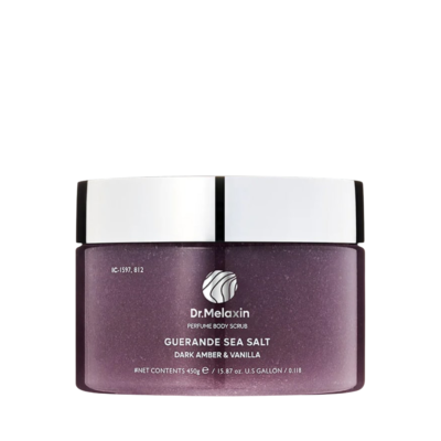 DR - Guerande Sea Salt Perfume Body Scrub - Dark Amber & Vanilla - 450g