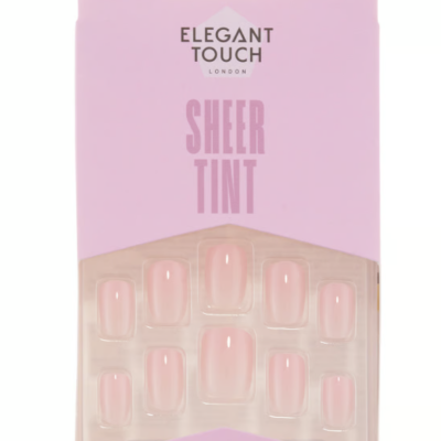 Elegant Touch -Artificial Nails - Sheer Tint Ballerina Pink