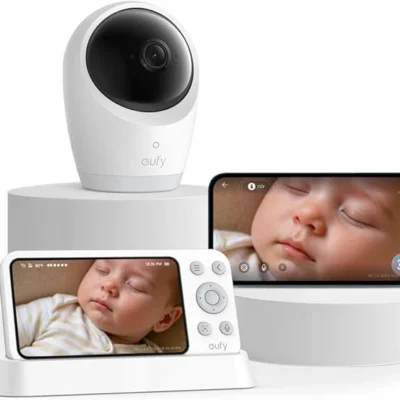 Eufy BABY MONITOR E21 – Trådløs Babyalarm med Kamera & 2K Video