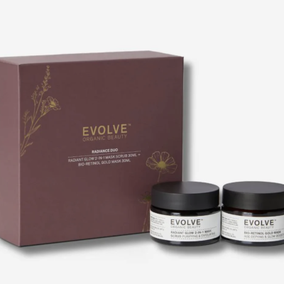 Evolve Beauty - Radiance Duo Gaveæske - Gold