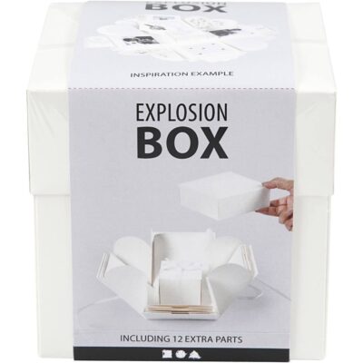 Explosion box - Hvid