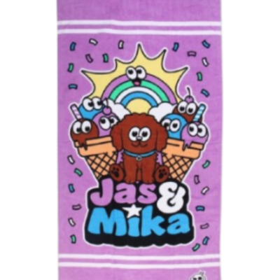 FIRSTGRADE - Jas & Mika - Håndklæde "DREAMS" 70x140cm