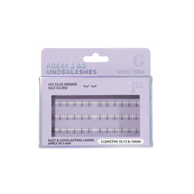 G Beauty Lashes - Press & Go Lower Lashes - Vivid