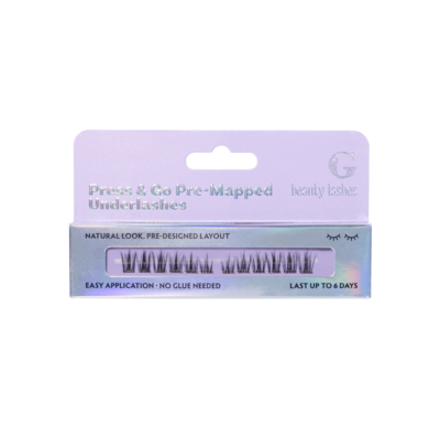 G Beauty Lashes - Press & Go Pre-Mapped Underlashes - Glow