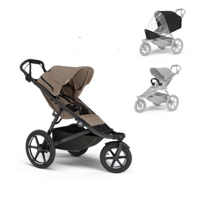 Thule Urban Glide 3 Inkl. Tilbehør - Beige