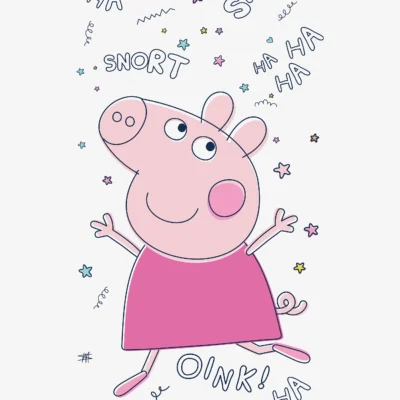 Håndklæde - 70 x 140 cm - Peppa Pig