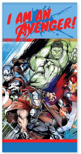 Håndklæde - 70x140 cm - Avengers