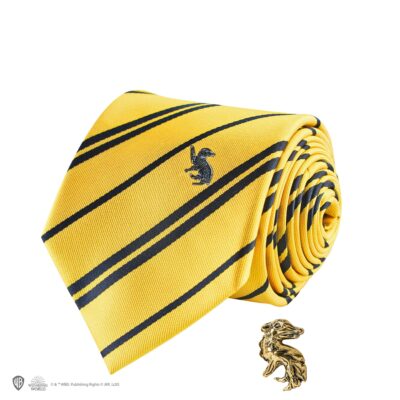 Harry Potter - Hufflepuff - Deluxe slips med metalstift
