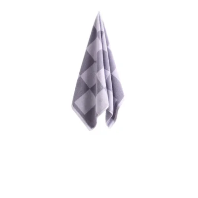 HAY - Check Håndklæde B50 x L90 (Lavendel)