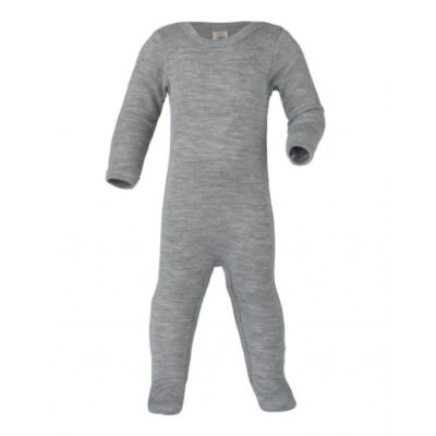 Heldragt I Merinould 62/68 Light Grey Melange
