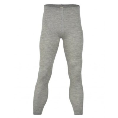 Lange Underbukser I 70% Uld Og 30% Silke Til Herre 46/48 Light Grey Melange