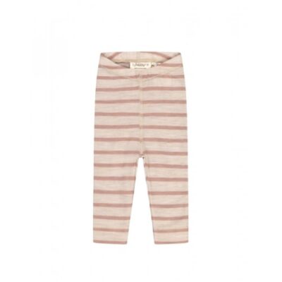 Leggings I 100% Merino Uld, Oeko-tex® 86 Nature/soft Rose Melange