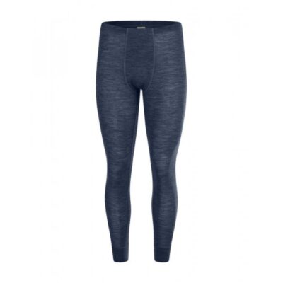 Longjohns Til Herre I 100% Merino Uld Navy Melange Xxl