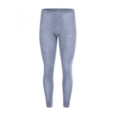 Longjohns Til Herre I 100% Merino Uld S Light Blue Melange