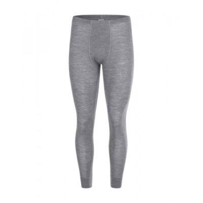 Longjohns Til Herre I 100% Merino Uld Grey Melange Xl
